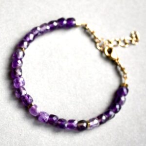 Améthyste carrée olivia bijouterie