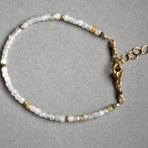 Morganite Carrée à Facettes